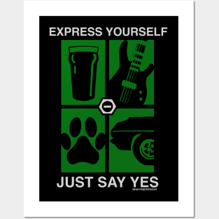 Express Yourself Mindy’s Beer Gear Style Posters and Art